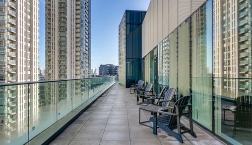 Apartment, Balcony, City View