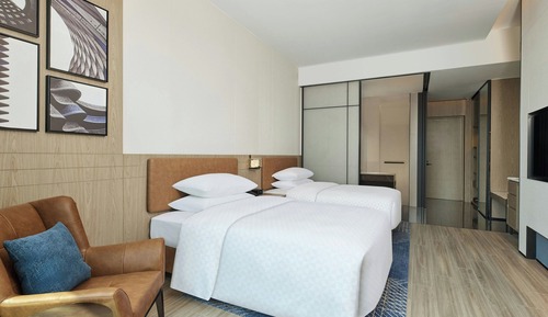 Superior Room, 2 Double Beds, City View