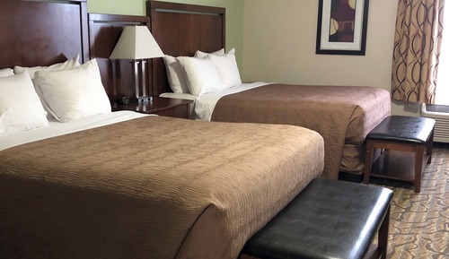 Studio, 2 Queen Beds, Kitchen