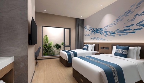 Deluxe Room, 2 Twin Beds, Non Smoking
