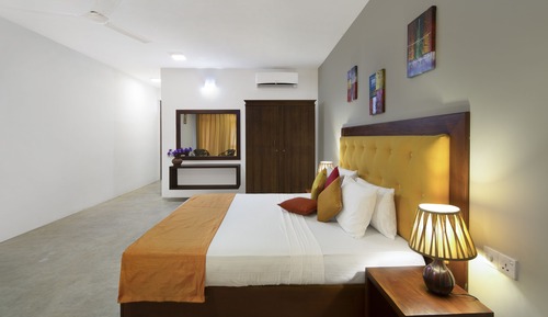 Deluxe Double Room, 1 Double Bed, Balcony, Garden Area