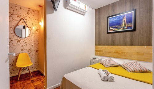 Double Room, Private Bathroom (A/C)