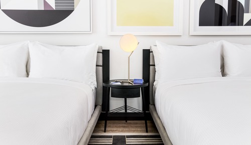 Room, 2 Double Beds, Balcony