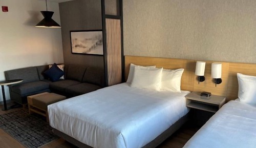 Room (2 Queen Beds High Floor with Sofa Bed)