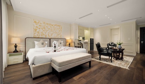 Luxury Double Room, 1 King Bed, City View