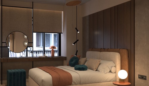 Cozy Room with Balcony