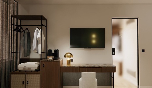 Two-Bedroom Apartment with Street View