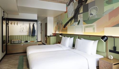 Deluxe Room, 2 Twin Beds