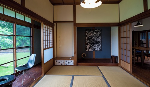 Japanese-style House, Garden View
