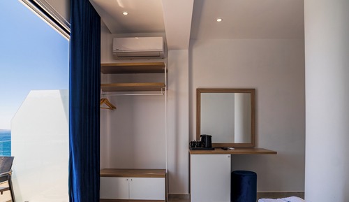 Deluxe Double Room, Balcony, Beach View