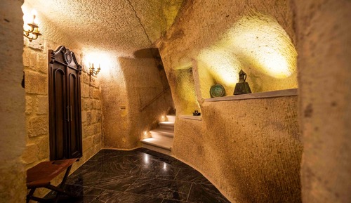 Junior Suite, 1 Double Bed, Fireplace (Cave Duplex, Bathtub)