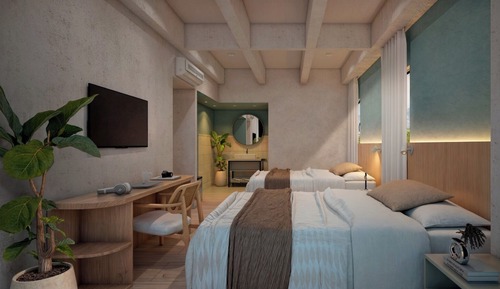 Deluxe Twin Room, City View