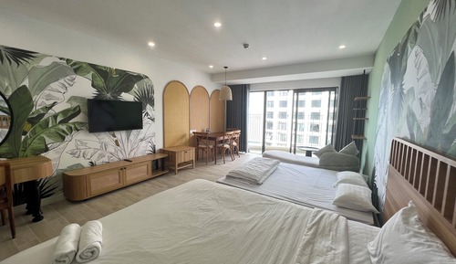 Family Apartment, Ocean View, Beachside