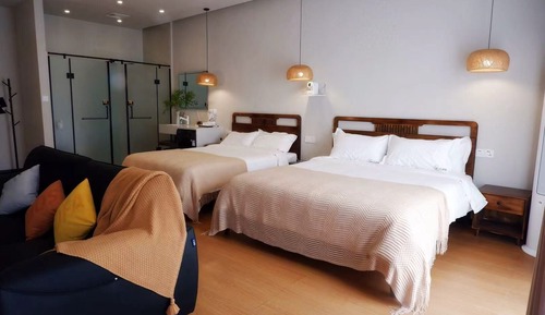 Luxury Quadruple Room, Courtyard View