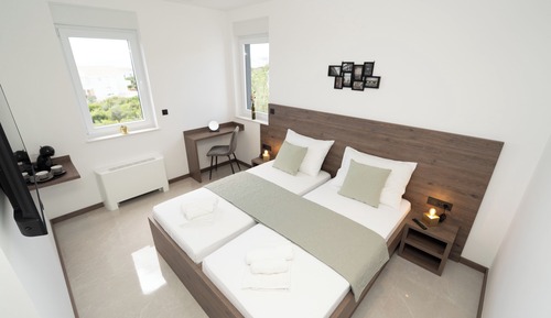 Superior Double Room, Balcony, Partial Sea View