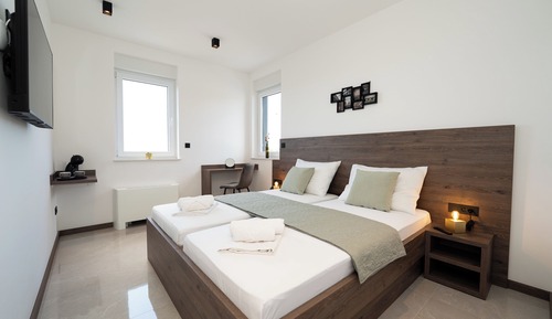 Deluxe Double Room, Balcony, Sea View