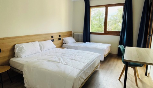 Comfort Triple Room, 3 Twin Beds, Shared Bathroom, Garden View