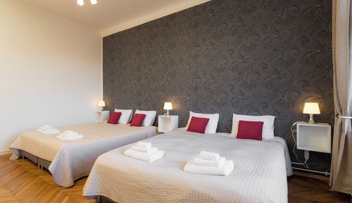 Family Apartment, 1 Bedroom, Non Smoking, Garden View