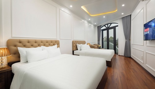 Family Quadruple Room, Balcony, City View