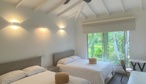 Comfort Quadruple Room, Garden View