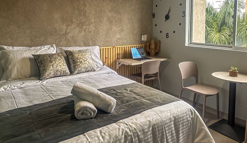 Business Studio, 1 Double Bed, Air conditioning, Garden View