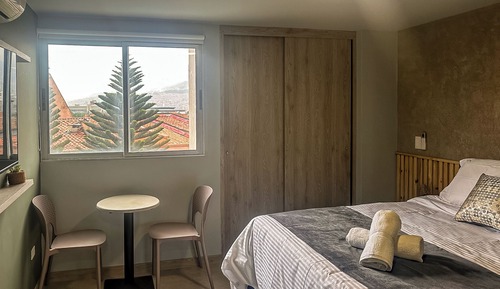 Comfort Studio, 1 Double Bed, Air conditioning, Garden View