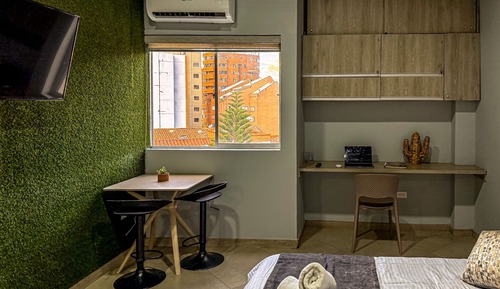 Business Studio, 1 Double Bed, Air conditioning, City View