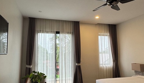 Junior Double or Twin Room, Balcony, Garden View