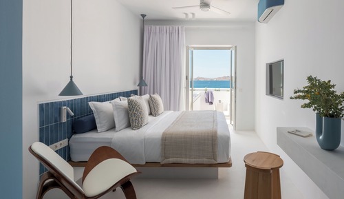 Deluxe Double with Outdoor Hot tub and Panoramic Sea View