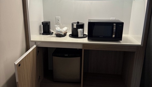 Studio Suite, 1 King Bed with Sofa bed (Mobility/Hearing Access, Roll-in Shwr)