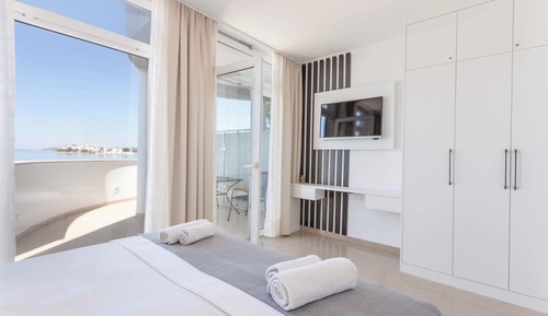 Superior Quadruple Room, 2 Bedrooms, Balcony, Sea View