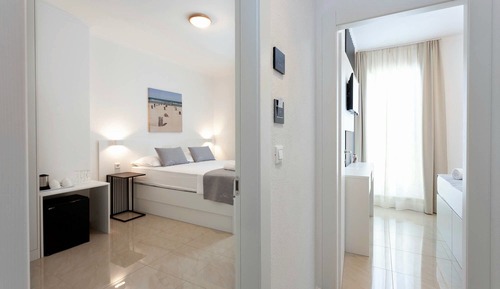 Quadruple Room, 2 Bedrooms, Patio, Sea View
