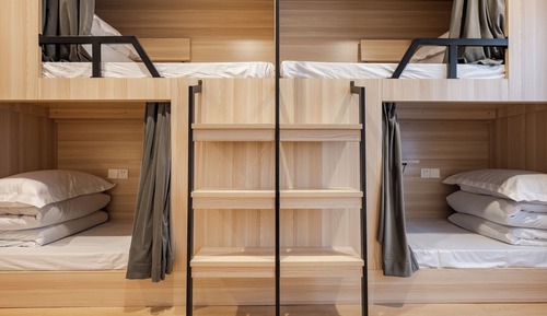 Bed in 6-Bed Female Dormitory Room
