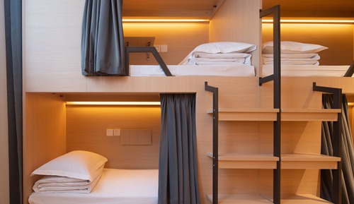 Bed in 4-Bed Female Dormitory Room