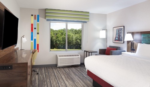 Room, 1 King Bed, Refrigerator & Microwave