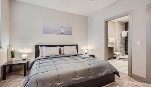 Luxury Apartment, 2 Bedrooms, Kitchen, Garden View