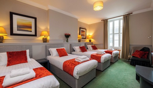 Quadruple Room, City View