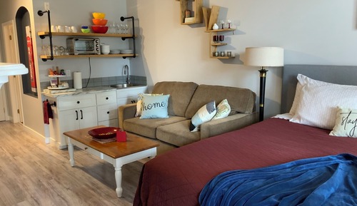 Superior Studio, 1 King Bed with Sofa bed, Garden Area