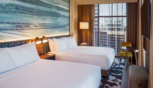 Room, 2 Double Beds (High Floor)