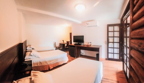 Standard Room, 3 Twin Beds, Garden View