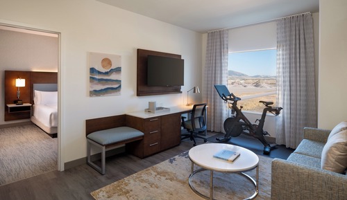 Room, 1 Bedroom, Mobility Accessible (Comms, Roll-In Shower, Spin Bike)