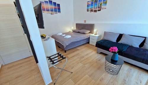 Comfort Studio, 1 Queen Bed with Sofa bed, Non Smoking, City View