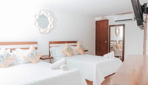 Family Apartment, 2 Queen Beds, Non Smoking, City View