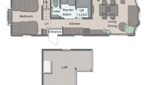 Basic/bbq grill/private dog run (Lago), Non Smoking
