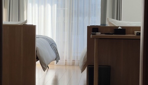 Twin Room603, Non-Smoking, Kitchenette (No Daily Cleaning / Futons Provided for Triple Occupancy)