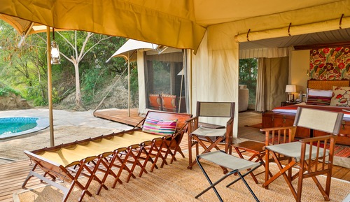 Presidential Tent, Private Pool, Mountain View