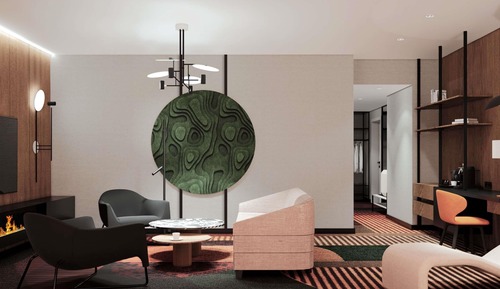 Executive Suite, 1 Double Bed, Mountain View