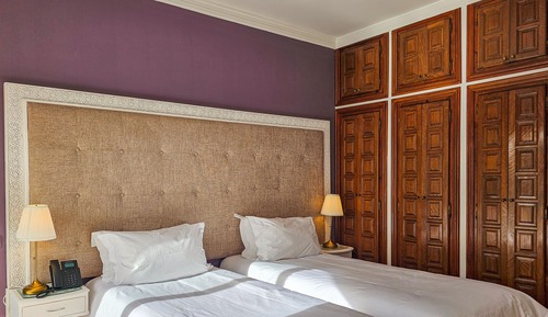 Standard Twin Room, Terrace, Garden View