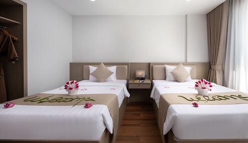 Deluxe Double or Twin Room, 1 Bedroom, Balcony, City View