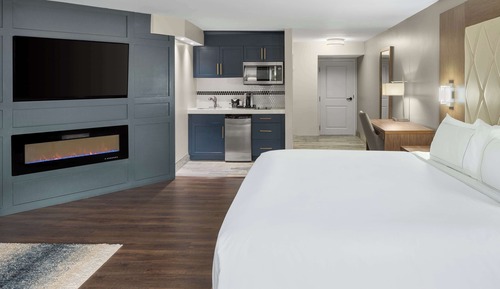 Studio Suite, 1 King Bed, Fireplace